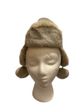 Baby Gap Faux Fur Trapper Hat Grey Glitter Frosty Morning 2012 6-12 Months